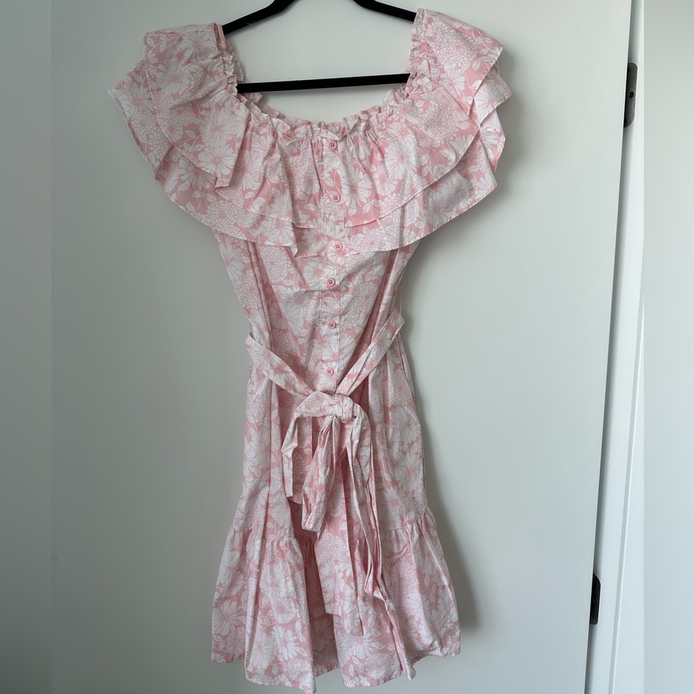 Lisa Maria Fernandez X Target Pink floral mini dress w/ tags